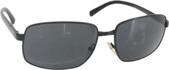 Prada Pre-owned Accessories, female, Black, Size: ONE SIZE Pre-owned Plastic Sunglasses