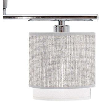 Fabrilamp Fabrilamp - Lampara Kenya 2xe14 Gris/blanca