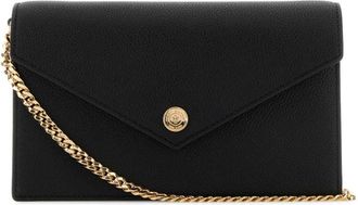 Tory Burch Black Logo Clutch