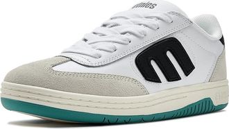 Etnies Locut Mens Skate Shoes White/Black/Green : 10.5 D - Medium, Suede