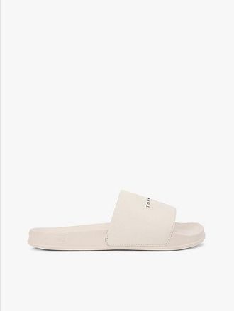 Tommy Hilfiger Logo Textured Pool Slides