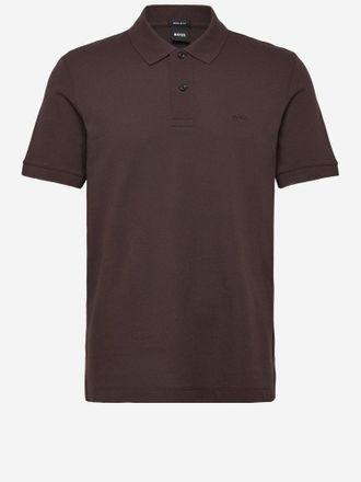 HUGO BOSS Polo de algod&oacute;n con logo de Hugo Boss