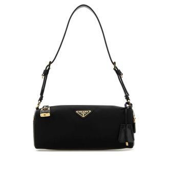 Prada Black Nylon Shoulder Bag
