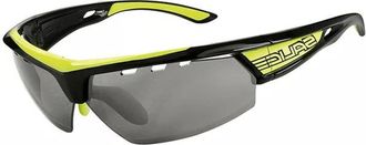 Salice 005 CRX B with Grey Lens NERO-GIALLO/RW NERO Mens Sunglasses Black Size Large