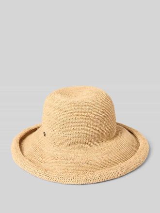 Loevenich Strohhut mit Label-Detail in Beige, Gr&ouml;&szlig;e 1