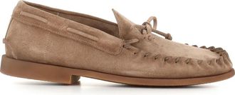 Alexander Hotto Loafer 67017 - Heren - Loafers - Beige - 42 1/2 EU - Su&egrave;de - Schoenen