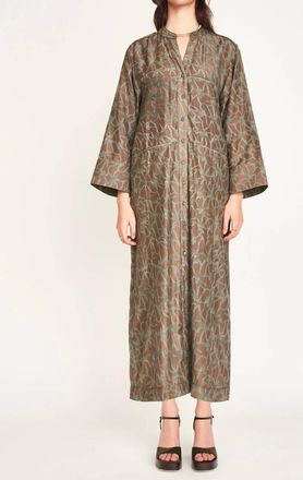 Mirth Malmo Maxi Dress In Molten Kudzu