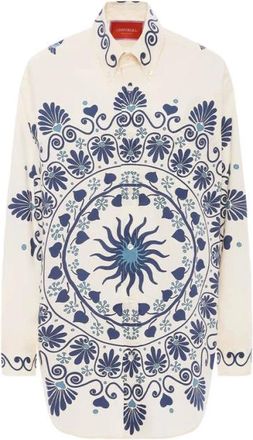 La DoubleJ Beter Dan Het Shirt Van Je Vriend - Dames - Overhemden - Veelkleurig - 2XS - Katoen - Overhemden