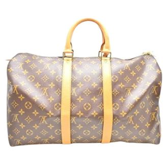 Louis Vuitton Pre-owned Weekend Bags, unisex, Brown, Size: ONE SIZE Pre-owned Boston Bag