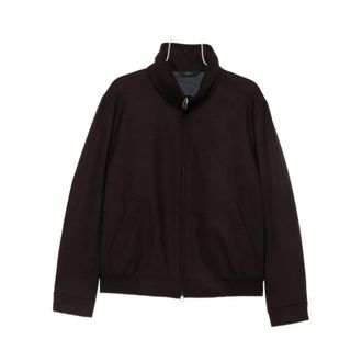 Brioni Giacca Bomber - - Jackets - Uomo - Viola - XL