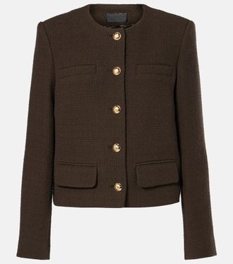 Nili Lotan Paige cotton-blend jacket