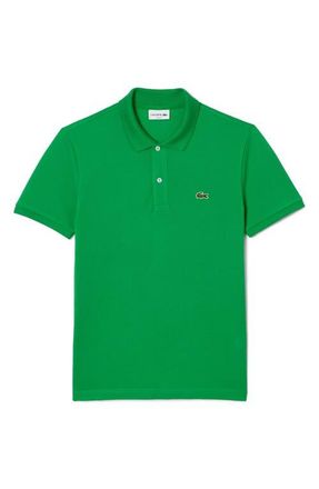 Lacoste Slim Fit Piqué Polo in Siw Calathea at Nordstrom, Size 6