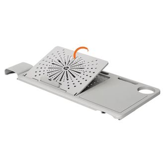 OEM Escritorio Desmontable, Dise&ntilde;o Ergon&oacute;mico, Uso Vers&aacute;til, Color Gris Lapd