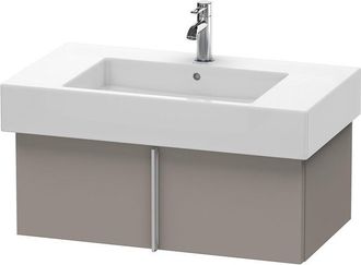 Duravit Duravit Vero Vanity 6113, De Pared, Con 1 Extra&iacute;ble, 800mm, Color (frente/cuerpo): Decoraci&oacute;n Basalto Mate - Ve611304343