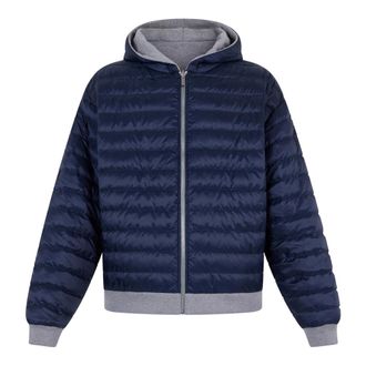 Canada Goose Winter Jackets, male, Blue, Size: XL Fuse Reversible Hoody