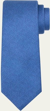 Kiton Mens Solid Silk 7-Fold Tie