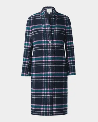 Soia & Kyo Diane-C Plaid Wool-Blend Coat
