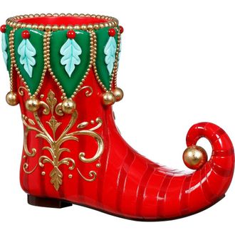 Mark Roberts Elf Boot Planter in Red at Nordstrom
