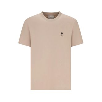 Ami Tops, Heren, Beige, S, Jersey Stijl ADC Hts 346