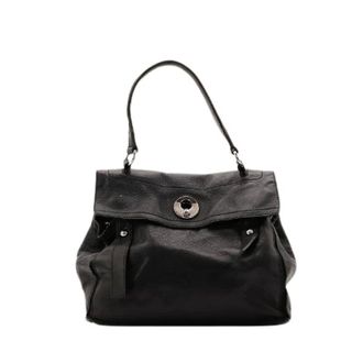 Saint Laurent Pre-owned Handbags, female, Black, Size: ONE SIZE Pre-owned Le Muse Two