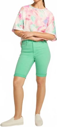FDJ Womens Suzanne Bermuda Pant In Patina