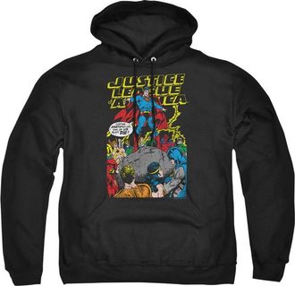 Gildan Justice League of America Ultimate Scarifice Adult Pull Over Hoodie / Hooded Sweatshirt