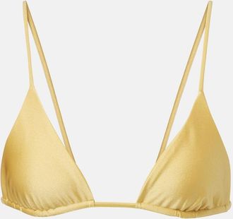 JADE Swim Via triangle bikini top