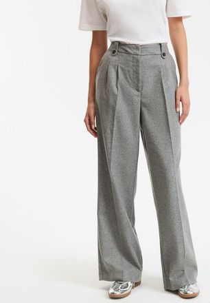 La Redoute Collections Broek met wijde pijpen 50% wol, Signature SIMÉO