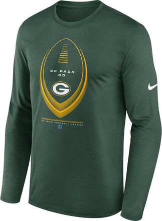 Nike Green Bay Packers Legend Icon Nike Mens Dri-FIT NFL Long-Sleeve T-Shirt in Green | NKHT3EE7T-NDB