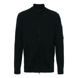 C.P. Company C.p. Company, Heren, Sweatshirts & Hoodies, Blauw, Maat: L Katoen