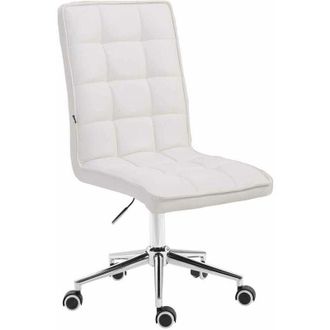 Clp Sedia ufficio PEKING V2 in similpelle bianco