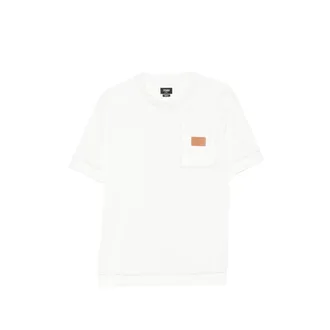 Fendi Logo-patch T-shirt