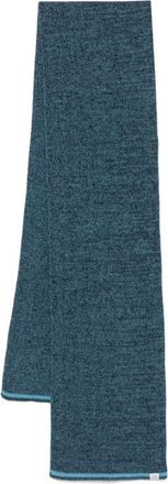 C.P. Company ribbed-knit scarf - Blue