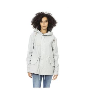 Mr & Mrs Italy Katoenen Parka - Dames - Jassen - Grijs - Maat: XS Katoen