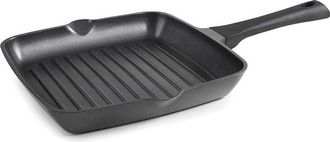 Lacor Asador Grill Antiadherente Titanium Pro Aluminio 28x28 Cm Grill Cuadrado Antiadherente