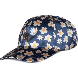 Kurt Geiger Ditzy Floral Baseball Cap in Vintage Blue at Nordstrom Rack