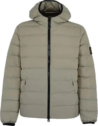 RefrigiWear Jassen - Heren - Gewatteerde jassen - Beige - S - Nylon - Jassen