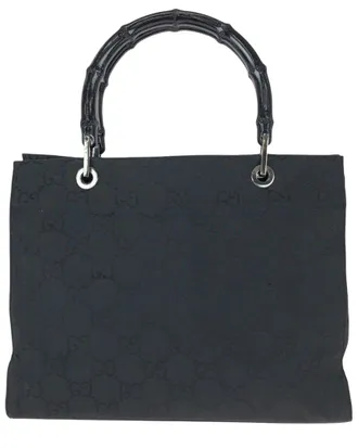 Gucci Bamboo Gg Tote Bag (Authentic Pre-Loved)