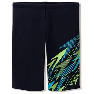 Speedo Medley Logo Jammer Badehose f&uuml;r Herren | blau