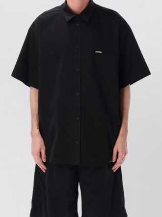 Balenciaga short sleeve workwear shirt relaxed fit