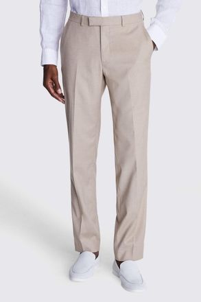Moss Tailored Fit Blonde Camel Trousers