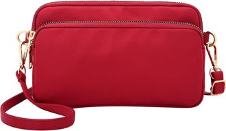 Generic 2022 Womens New Nylon Fashion Portable One Shoulder Crossbod Bag Laptop Messenger & Shoulder Bags (Red, One Size)