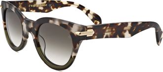 Rag & Bone Rag & Bone Womens 50 mm Grey Sunglasses