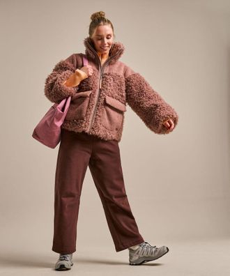 BAM On The Go Throw On Fleece - X-Small