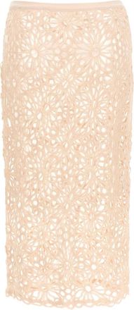 Norma Kamali Dames, Rokken, Roze, Maat: XS Katoen