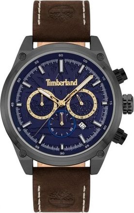 Timberland Cherryfield Chronograph - Heren - Horloges - Bruin - ONE Size - Leer - Accessoires