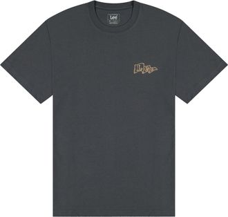 Lee T-Shirt LEE Lee T-Shirt Lee Flag, Herren, Gr. M, schwarz, Obermaterial: 100% Baumwolle CO., Shirts T-Shirt