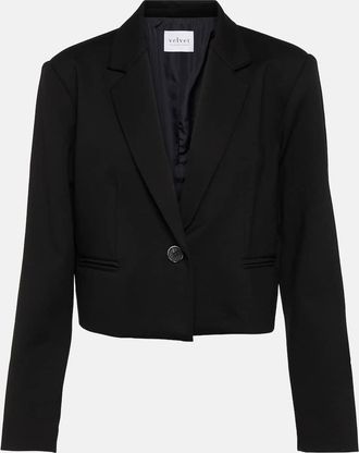Velvet Anya cropped blazer