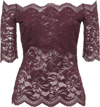 Paco Rabanne Kleedjes, Dames, Paars, M, Lace Sweater
