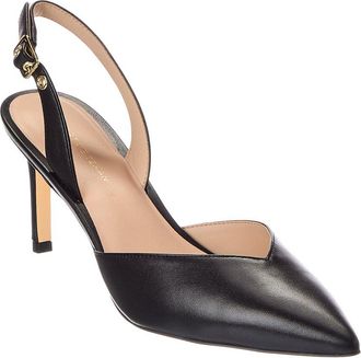 Stuart Weitzman Ryder 75 Leather Slingback Pump